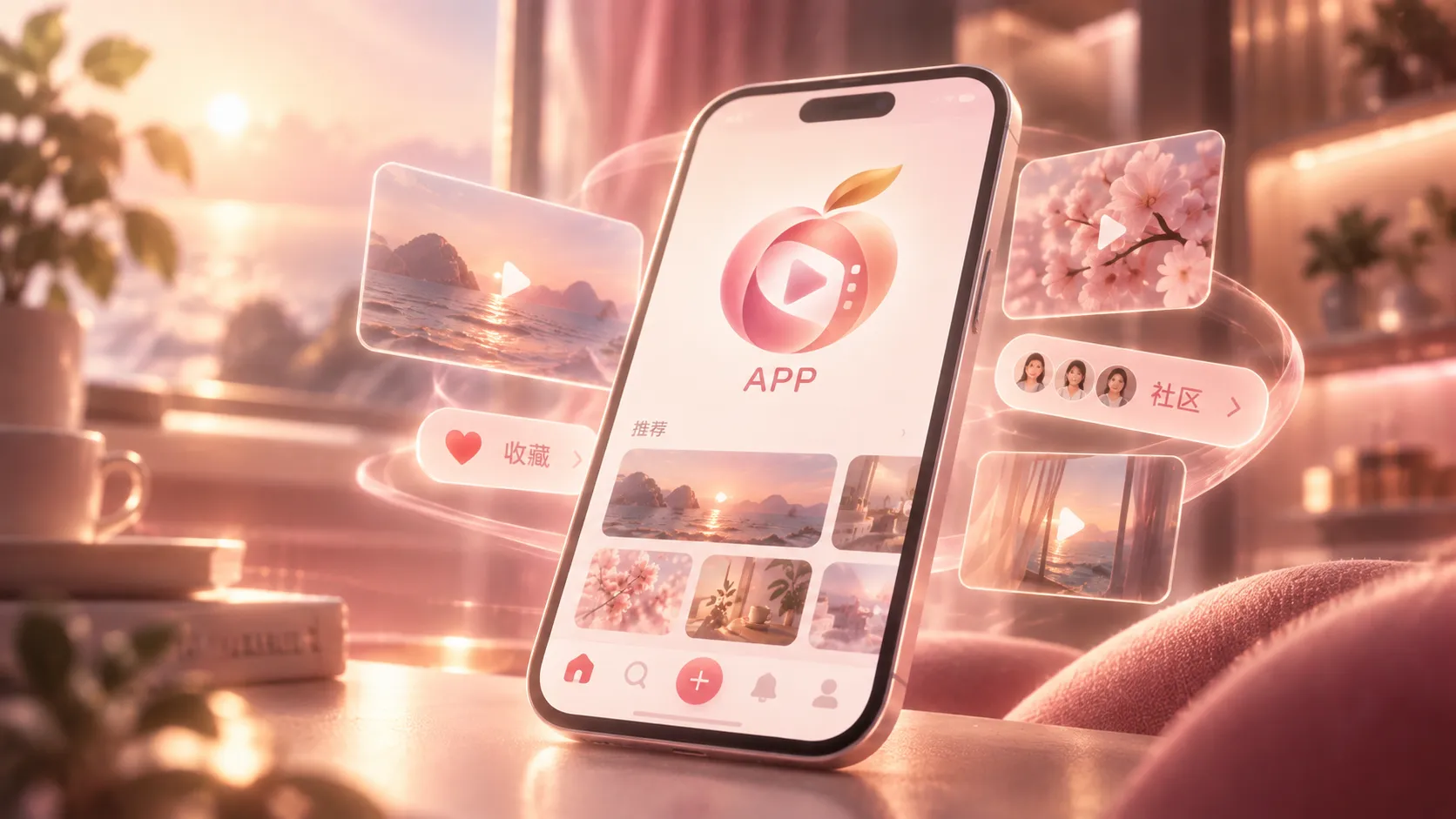 蜜桃传媒APP与移动浏览视觉图